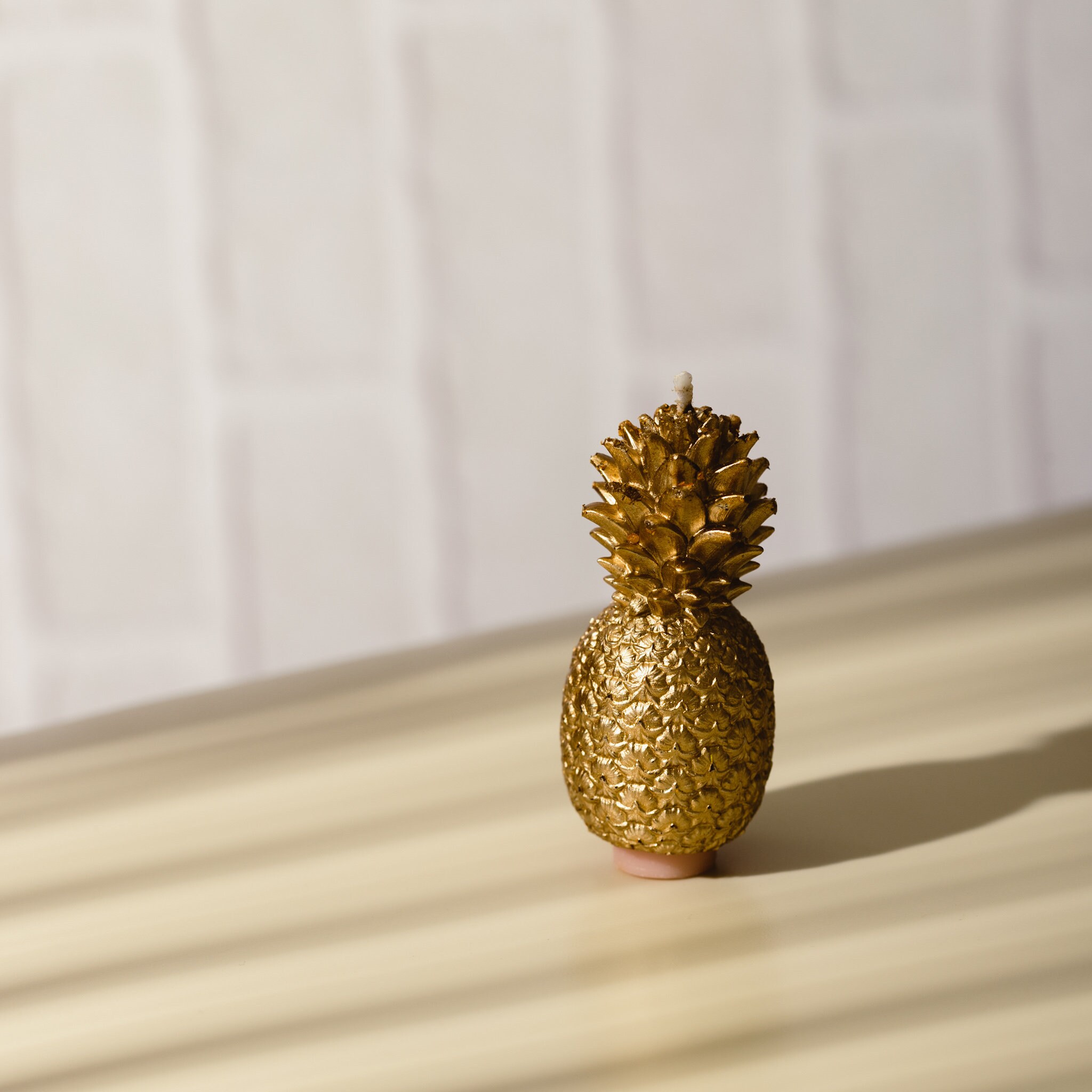 Golden Pineapple Candle / Cake Topper for Boy Girl/ Pineapple Etsy