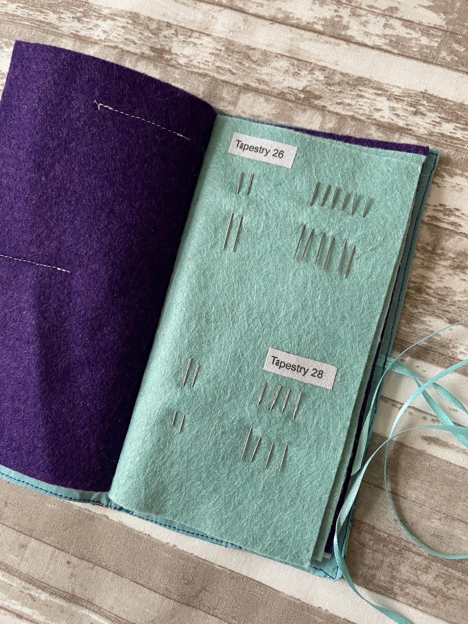 Iron-on Needle Labels for Organizing Needle Books, Pre-printed Muslin ...