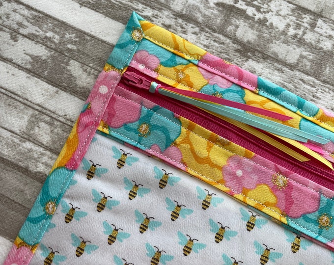 Cross Stitch Project Bag, Vinyl Project Bag, Gift for Stitcher ...