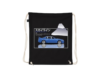 Made to Order Unisex 1994 Acura Integra DC2 GSR JDM Graphic Drawstring Bag With Specs