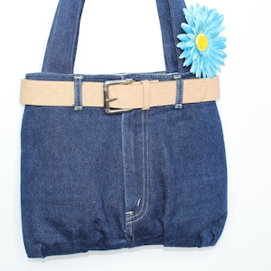 Jean shoulder purse, denim shoulder purse, jean shoulder bag, denim shoulder bag