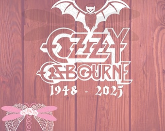 Ozzy Osbourne - Memorial - Remembrance - Decal - Vinyl