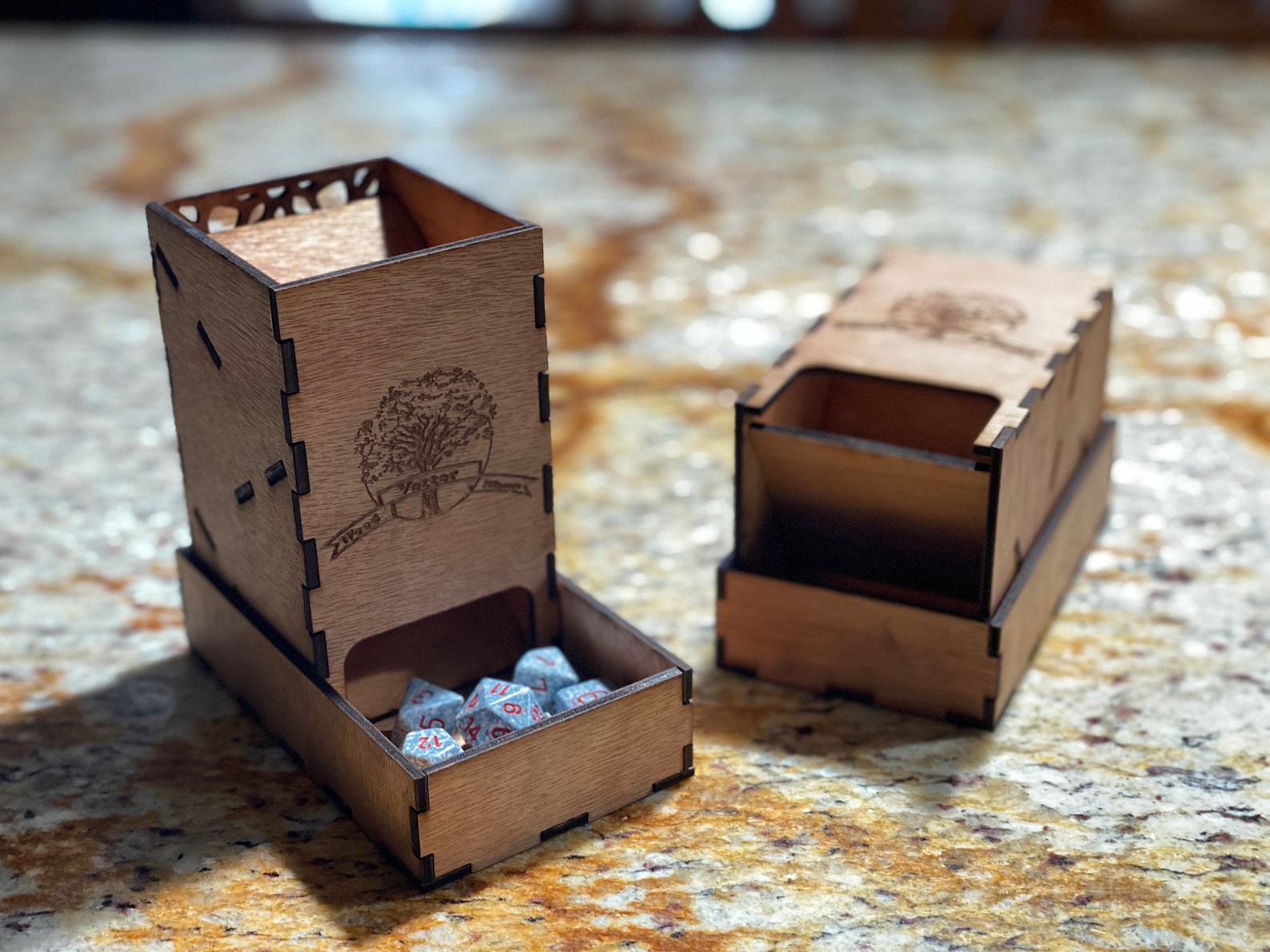 Custom Dice Tower Etsy