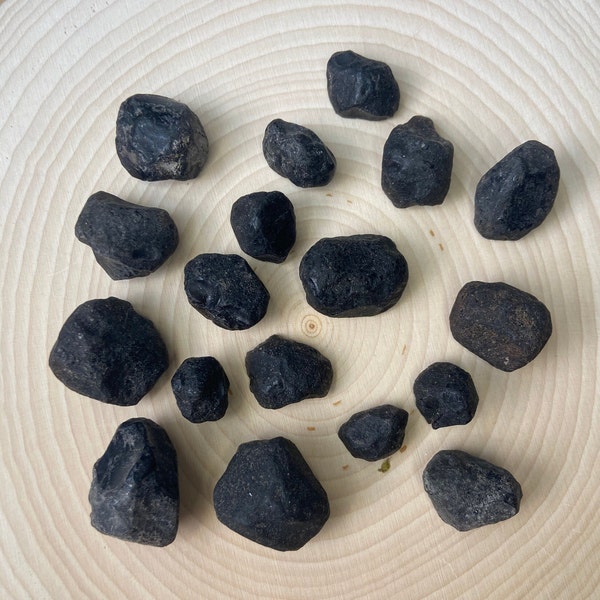 Apache Tears - Grief & Trauma Healing Stone - Volcanic Obsidian