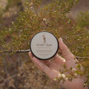 Unguento biologico al creosoto, unguento curativo al chaparral del deserto, raccolto in natura, cura della pelle, guarigione di tagli e ferite, sollievo dalle scottature solari, eczema, pelle secca