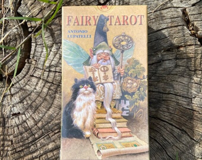 Fairy Tarot Deck - 78 Card Tarot Deck & Booklet Set - Divination ...