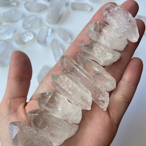 Cristallo di quarzo trasparente dal Brasile 1-2&quot;