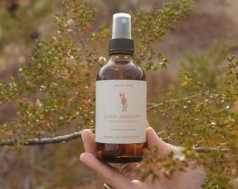 Creosote Hydrosol, Desert Raindrops, Arizona Desert Rain Chaparral, Non-Toxic, Holistic Skincare, Wildcrafted, Room Spray, Face Toner