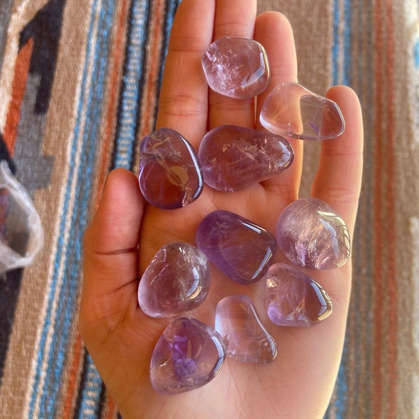 Ametrine Tumbled Stone