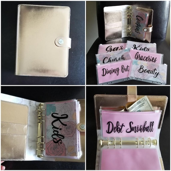 Cash Envelope System Budgeting Binder Organizer Dave Ramsey Etsy