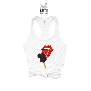 Disney Snacks Tank Top, Mickey Bar Tank Top, Women's Disney Tank Top