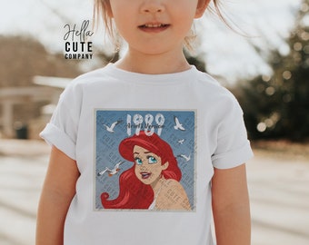 Ariel Kids Shirt, Disney Swiftie, Kids Shirt, Ariel Kids Shirt, Ariel Shirt