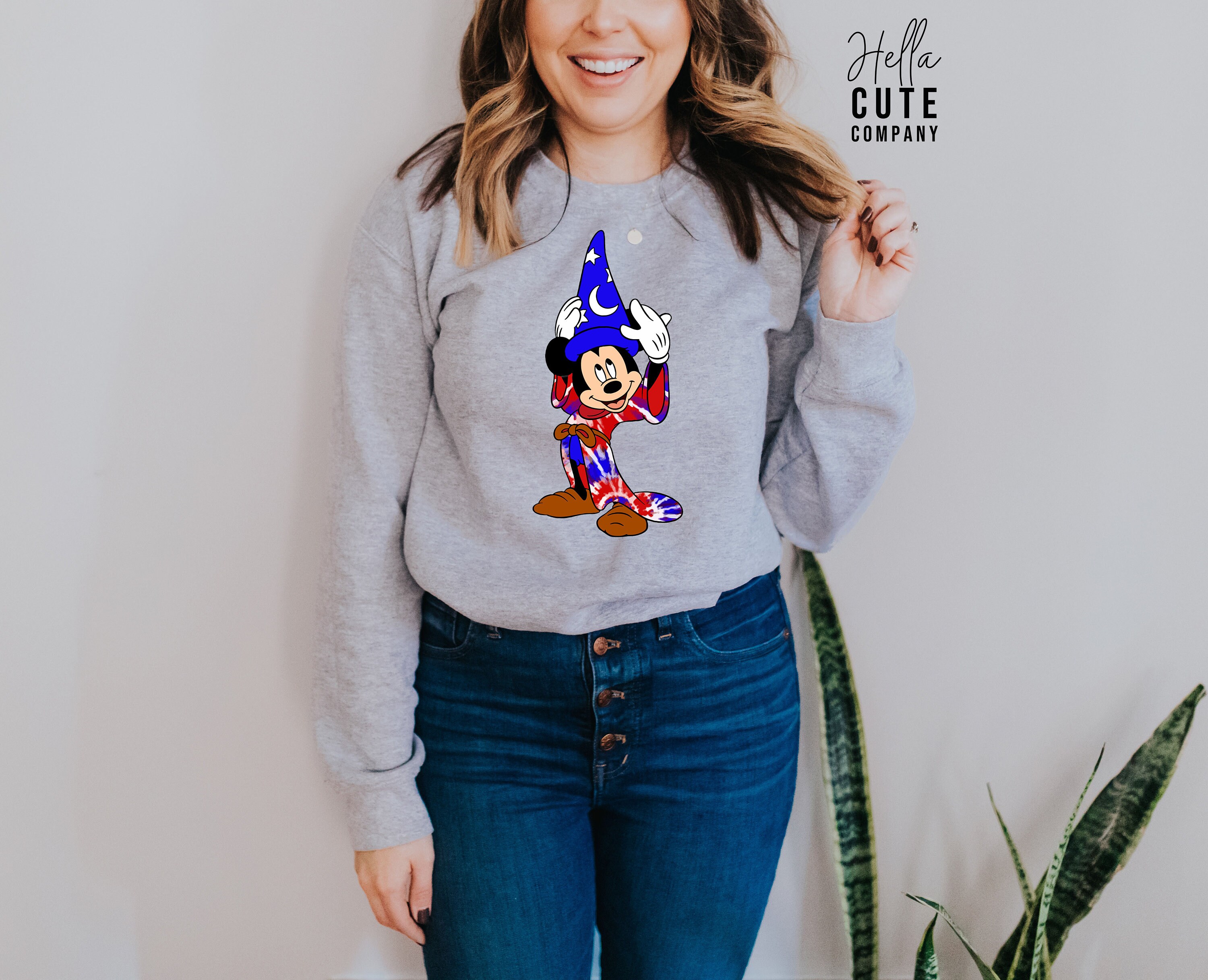 Suéter hechicero Mickey Suéter Disney Suéter Disney Etsy México