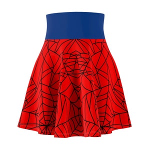 Spiderman Skirt, Disney Bound Skirt, Disney Skirt