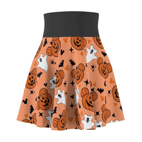 Disney Halloween Rock, Mickey Kürbis Rock, Mickey Ghost Rock, Disney Bounding Rock, Orange Disney Rock