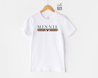 Kids Designer Disney Shirt, Kids Minnie Shirt