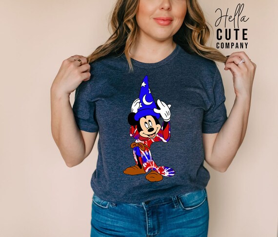 Tie Dye Sorcerer Mickey Shirt Sorcerer 