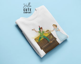 Disney Mashup Sweater, T-Swift Mashup Sweater, Disney Sweater, Peter Pan Mashup Sweater