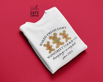 Mainstreet Cookie Co. Sweater, Disney Christmas Sweatshirt