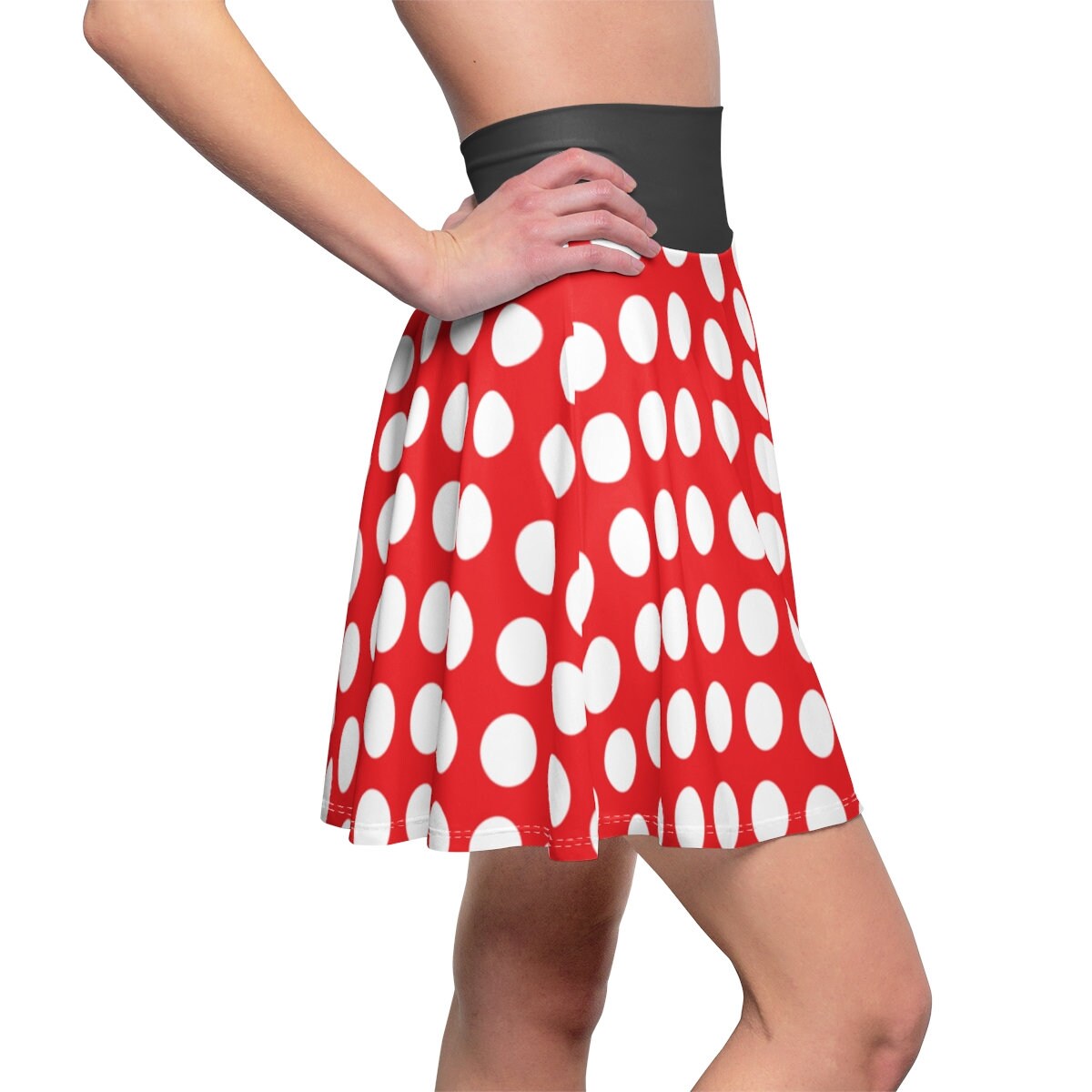 Minnie Mouse Skirt Poka Dot Skirt Minnie Skirt Disney Bound Etsy