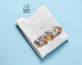 Disney Sweater, Disney Dogs Sweater, Dogs Of Disney Sweater