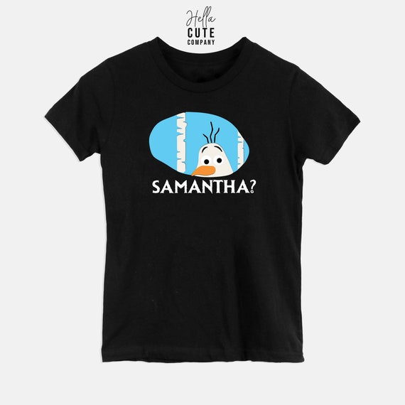 Buy Kids Disney Shirt Kids Olaf Shirt Olaf Samantha Shirt Kids