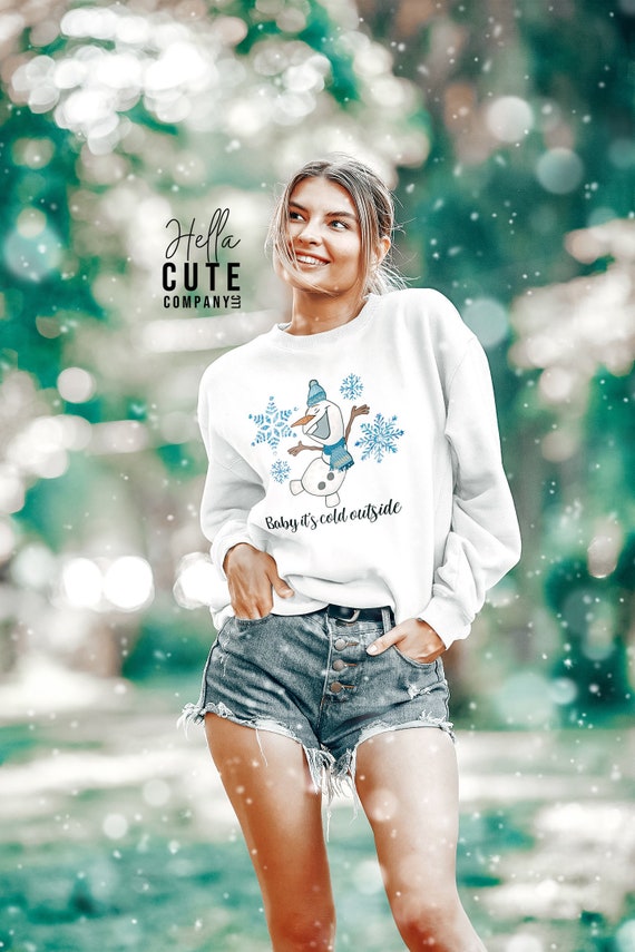Olaf Sweater Baby It's Cold Outside 