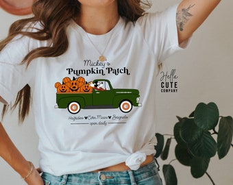 Mickey's Pumpkin Patch Shirt, Mickey Pumpkin Shirt