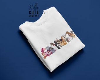 Disney Cats Sweater, Cats Of Disney Sweater, Cat Mom Sweater