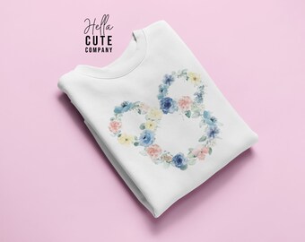 Mickey Floral Sweater, Epcot Floral Sweater, Epcot Flower And Garden Sweater