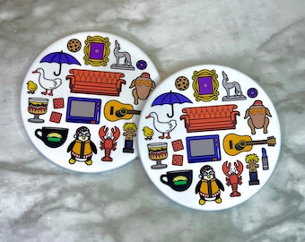 Friends TV Show Coasters (Set of 2)