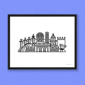 Kansas City Skyline Print — Matte Art Piece Featuring KC Skyline