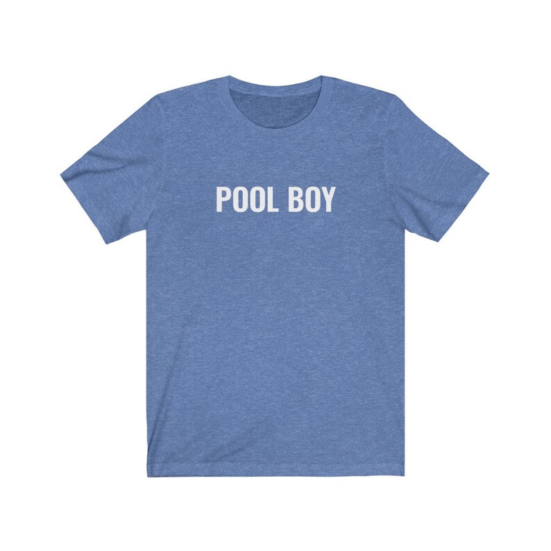Pool Boy Shirt Funny TShirt Men's Women's Unisex Etsy