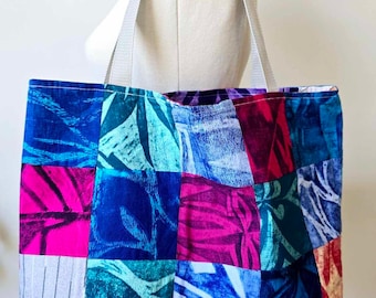Patch Work Tote Bag