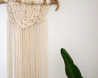 Large macrame wall hanging