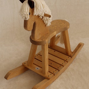 Junior Wooden Rocking Horse image 4