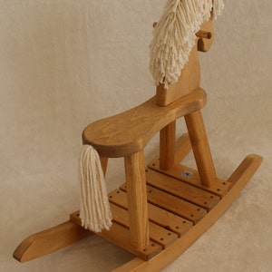 Junior Wooden Rocking Horse image 7