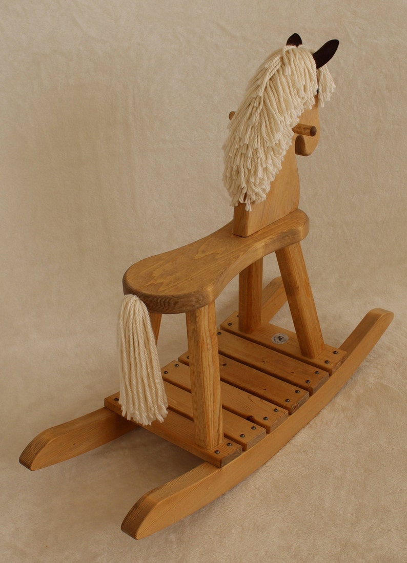 Junior Wooden Rocking Horse image 7