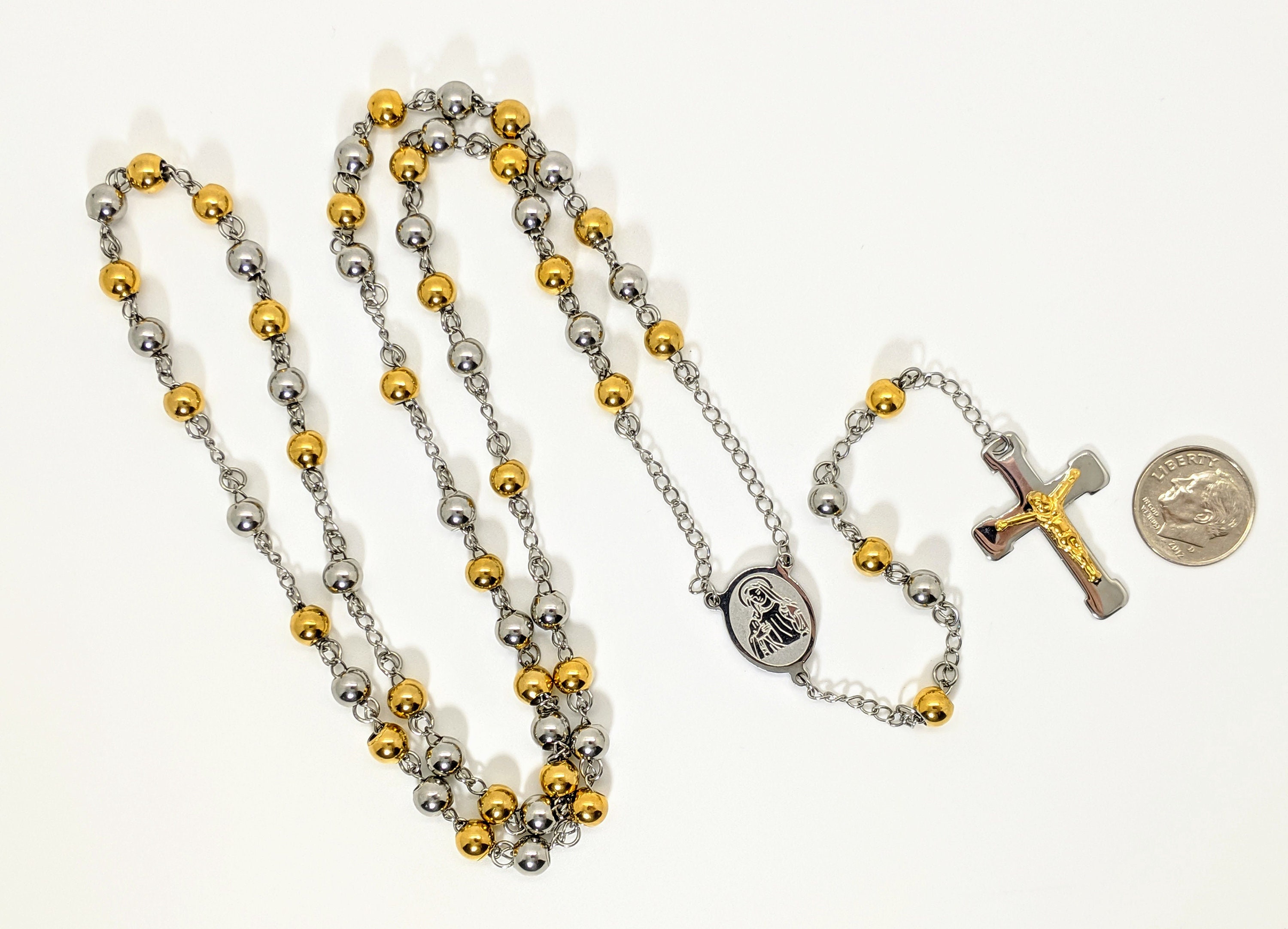 Steel rosary Clearance