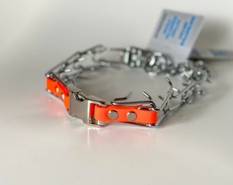 3.25 mm Custom Prong Collar with Quick Release Buckle
