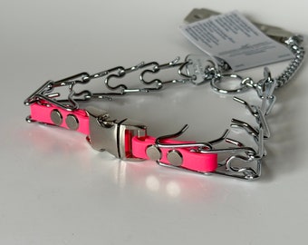 2.25mm Custom Prong Collar with Quick Release Buckle