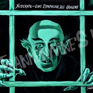 Nosferatu (1922) Mini Print