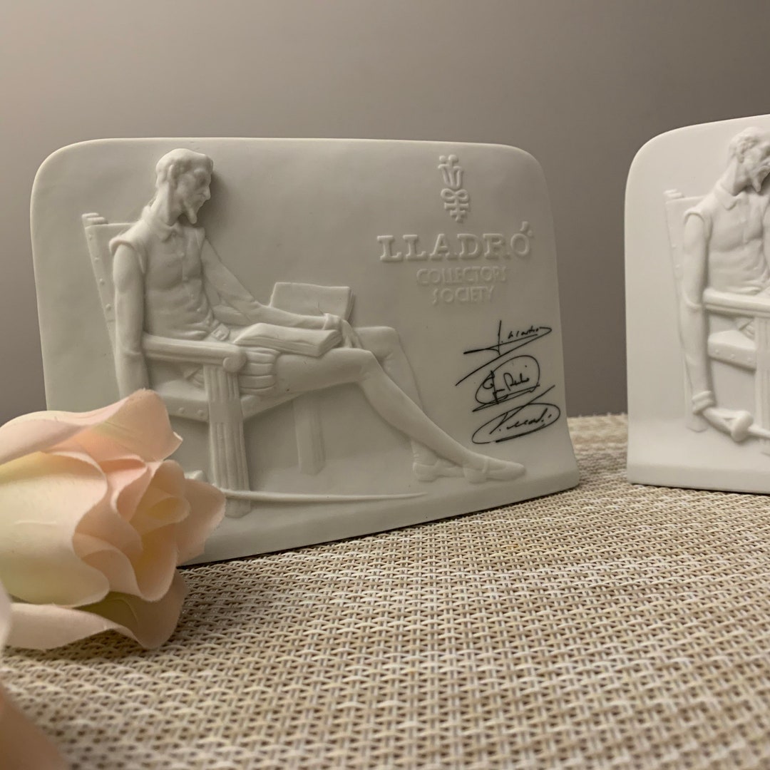 Lladro 2 Collectors Society Signed Plaques Etsy