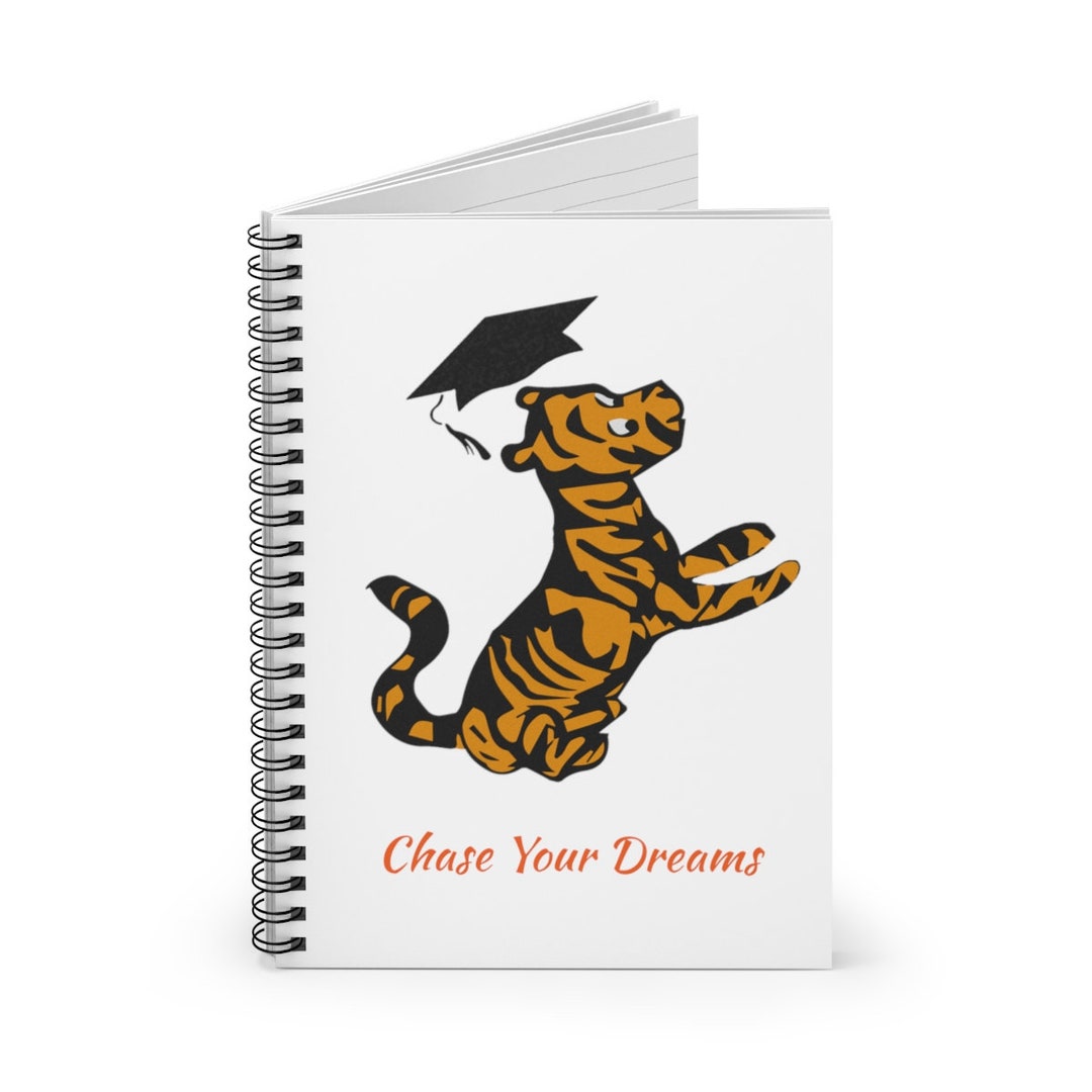 Tigger Graduation Classic Tigger Graduation Journal: Lined Spiral Notebook - Etsy