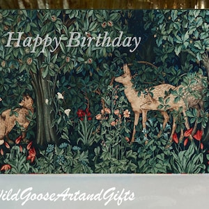 Carte d’anniversaire Amoureux des animaux, Carte d’anniversaire Arts & Crafts, Carte d’anniversaire nature, Carte renard, Joyeux anniversaire, Carte d’anniversaire papa, grand-père, maman