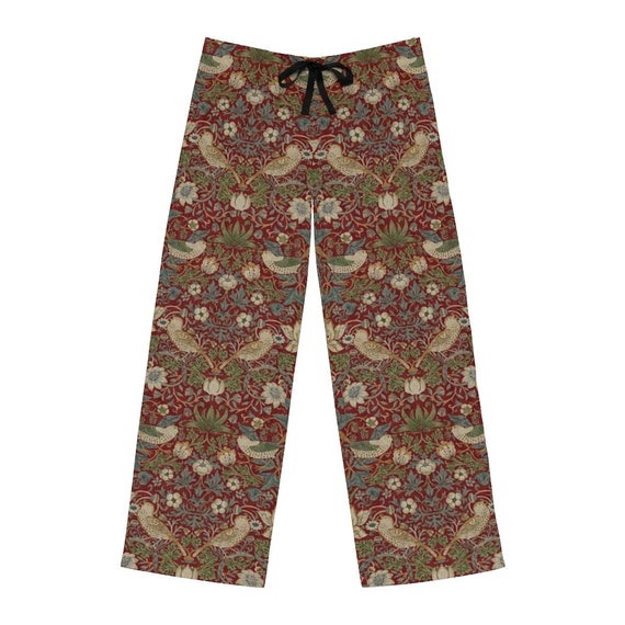 Men's Pajama Pants Strawberry Thief 