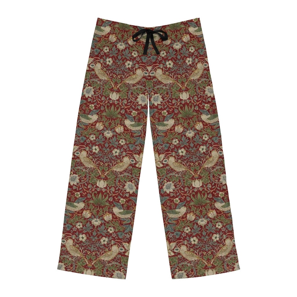 Men's Pajama Pants Strawberry Thief 