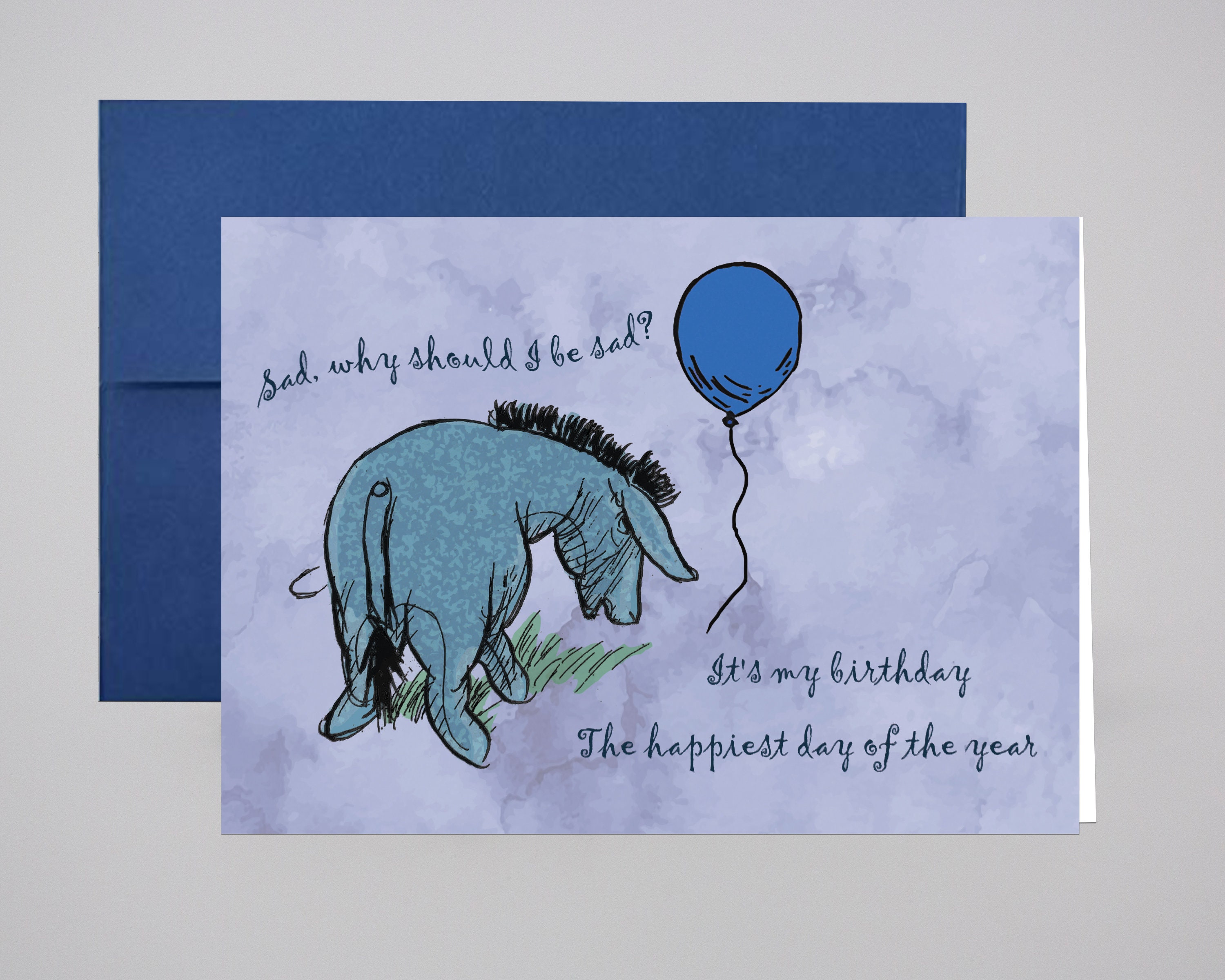 Happy Birthday Eeyore Balloons