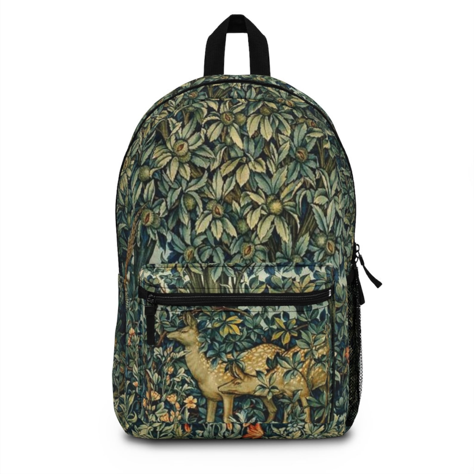 Deer Backpack Nature Backpack Forest Backpack Backpack Etsy