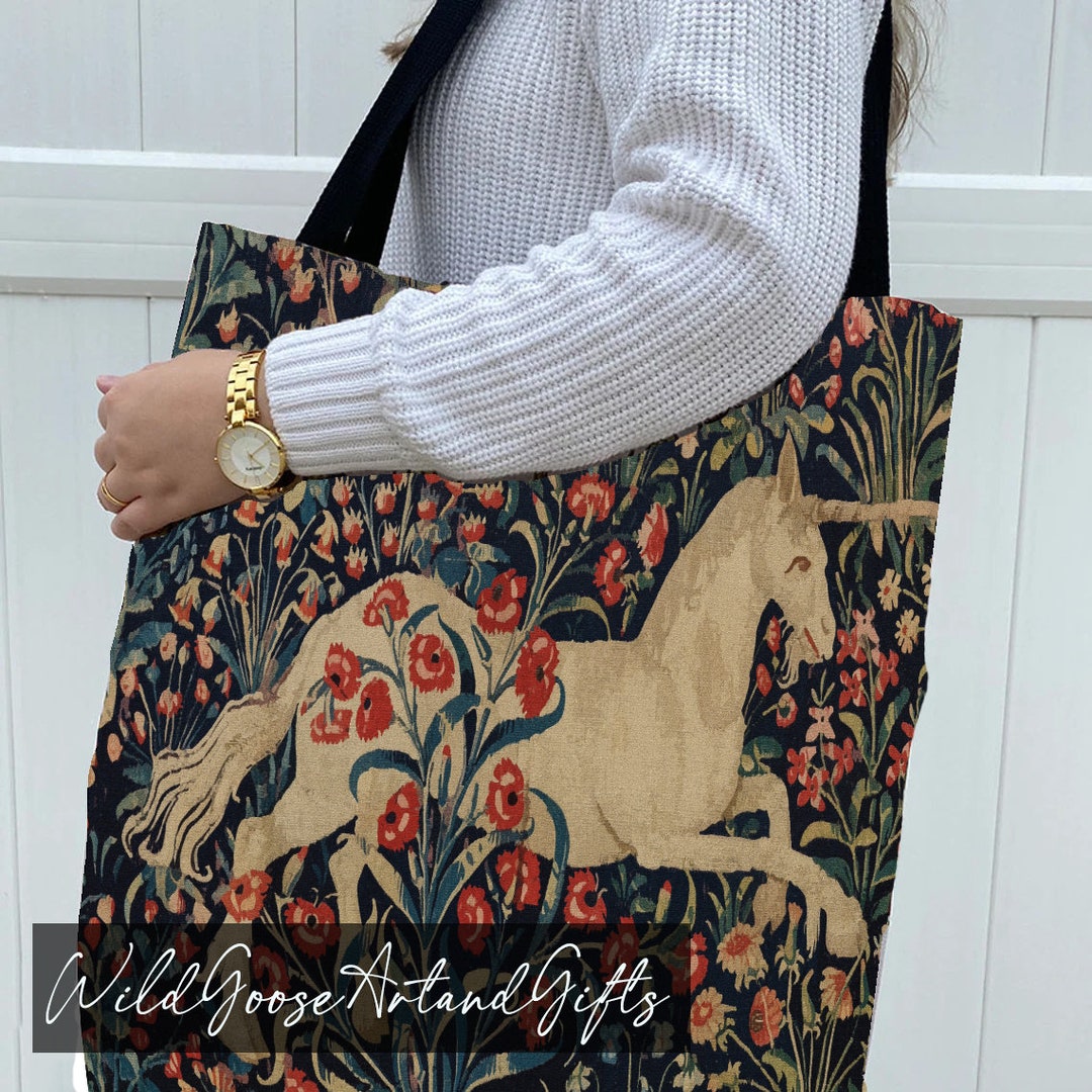 Showman® Unicorn printed nylon stall bag. main image 0